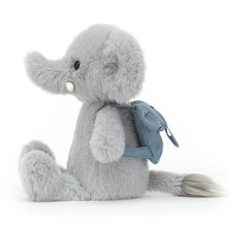 Jellycat Backpack Elephant | 361205-VKT