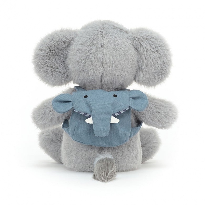 Jellycat Backpack Elephant | 361205-VKT