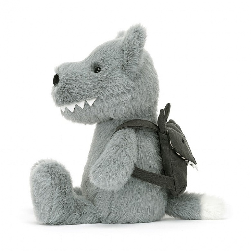 Jellycat Backpack Wolf | 516293-ANM