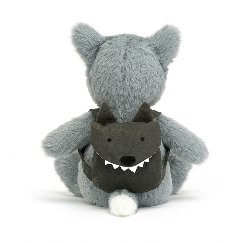 Jellycat Backpack Wolf | 516293-ANM