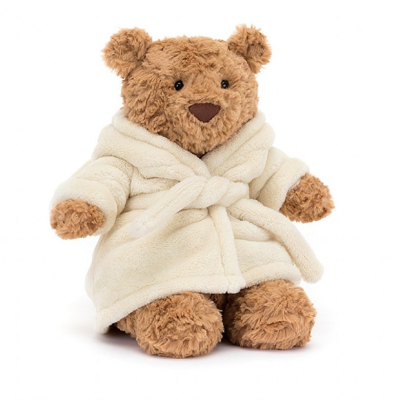 Jellycat Bartholomew Bear Bathrobe Medium | 875109-HCB