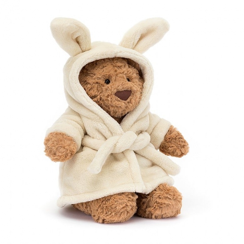 Jellycat Bartholomew Bear Bathrobe Medium | 762340-IQP