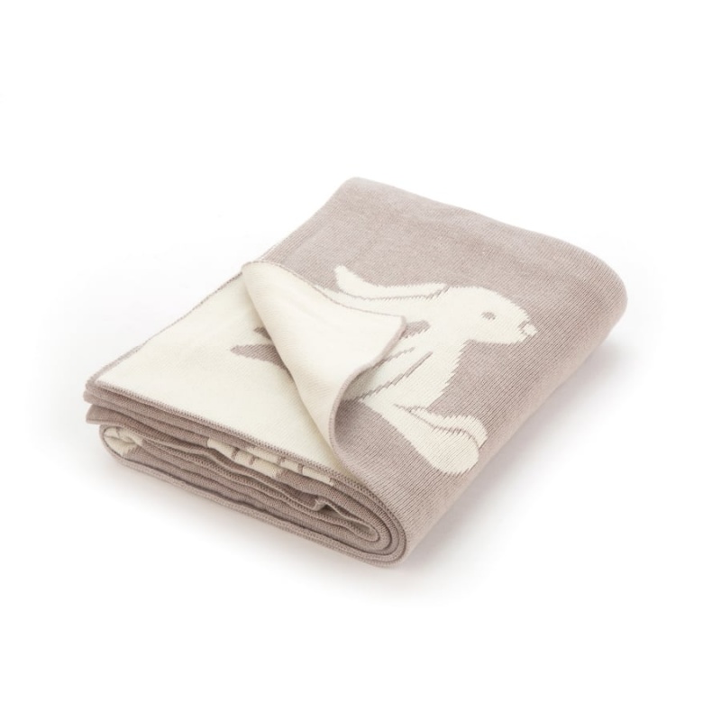 Jellycat Bashful Beige Bunny Blanket | 032985-KXO