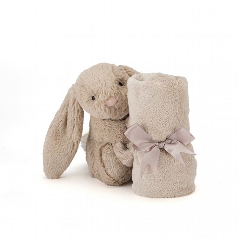 Jellycat Bashful Beige Bunny Soother | 257084-BGD