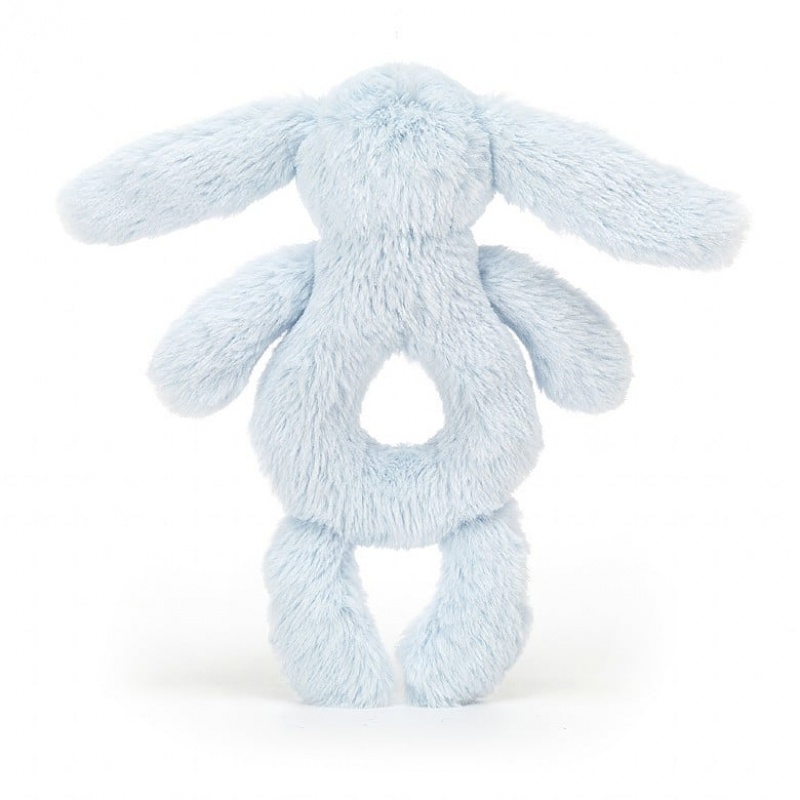 Jellycat Bashful Blue Bunny Grabber | 821396-YQF