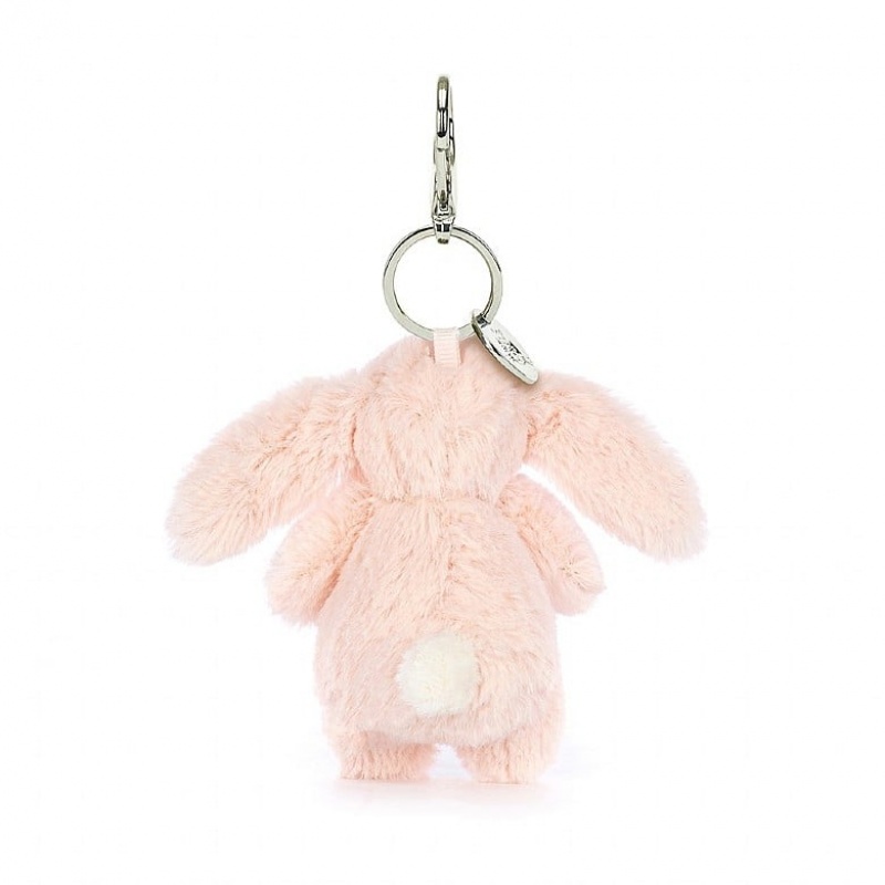 Jellycat Bashful Blush Bunny Bag Charm | 407825-HPF