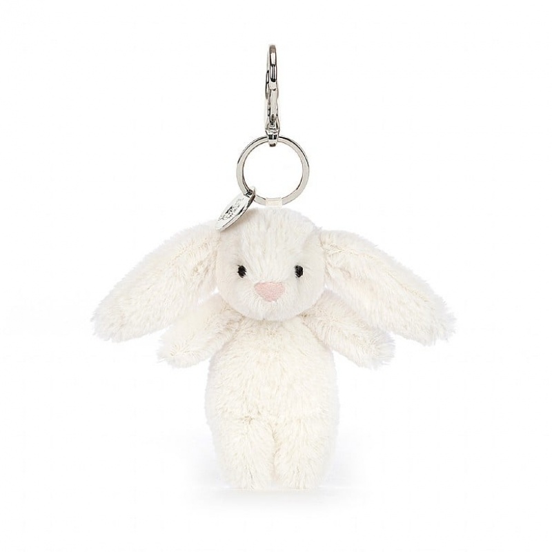 Jellycat Bashful Bunny Cream Bag Charm | 597028-UPY