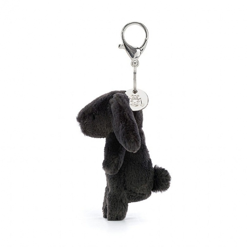 Jellycat Bashful Bunny Inky Bag Charm | 675418-VPK