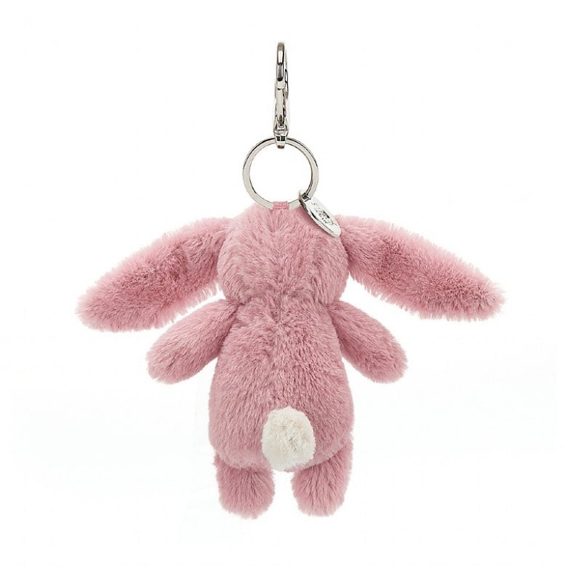 Jellycat Bashful Bunny Tulip Bag Charm | 972158-BRF