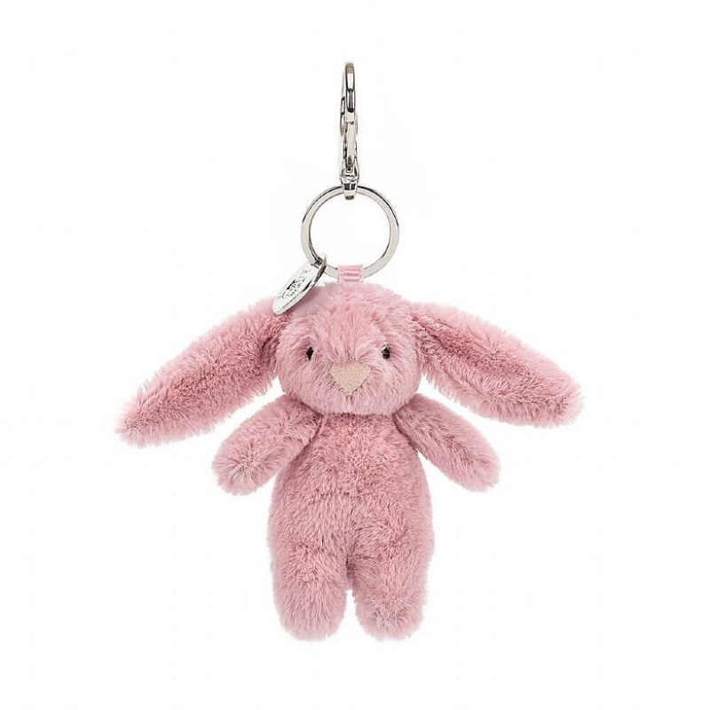 Jellycat Bashful Bunny Tulip Bag Charm | 972158-BRF