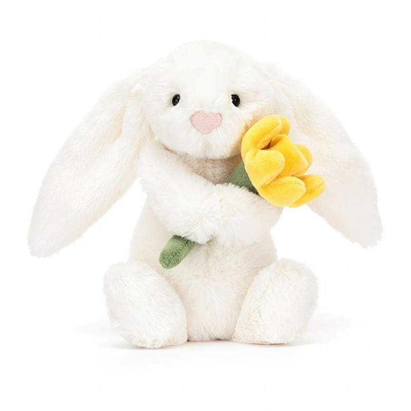 Jellycat Bashful Bunny with Daffodil Small | 430921-XRA