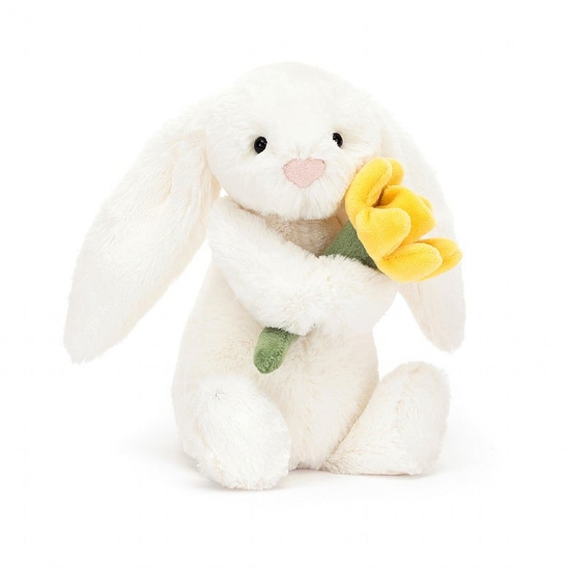 Jellycat Bashful Bunny with Daffodil Small | 430921-XRA