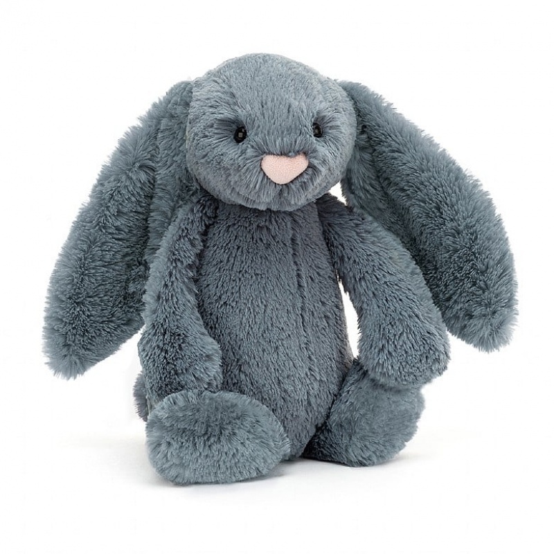 Jellycat Bashful Dusky Blue Bunny Tiny | 025947-HLT