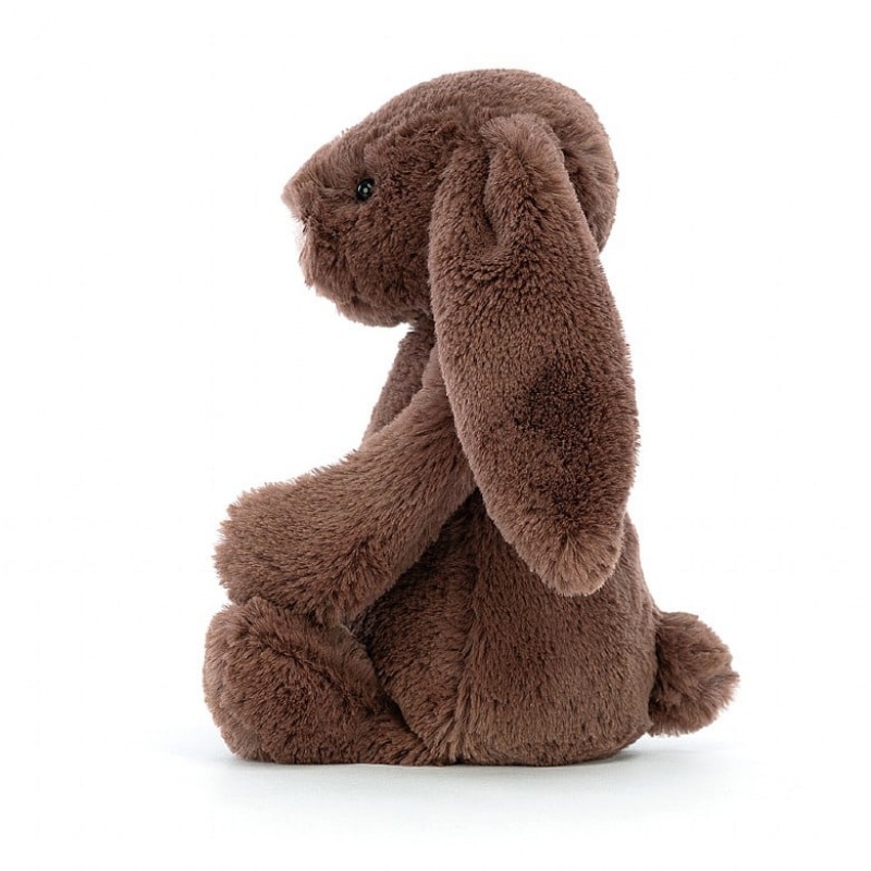 Jellycat Bashful Fudge Bunny Tiny | 248375-VIQ