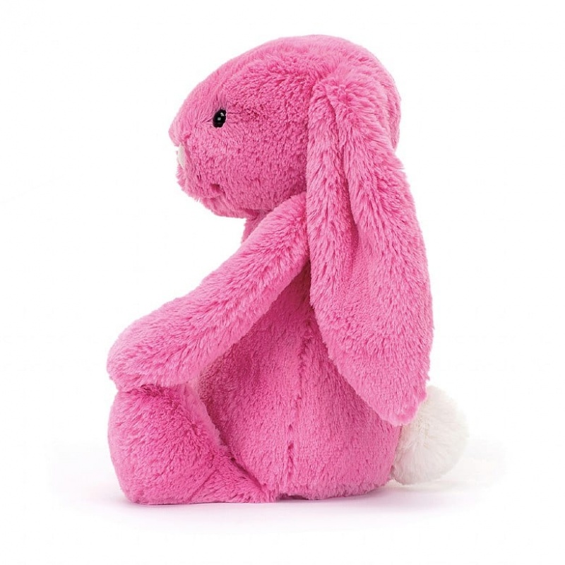 Jellycat Bashful Hot Pink Bunny Tiny | 987241-LHD