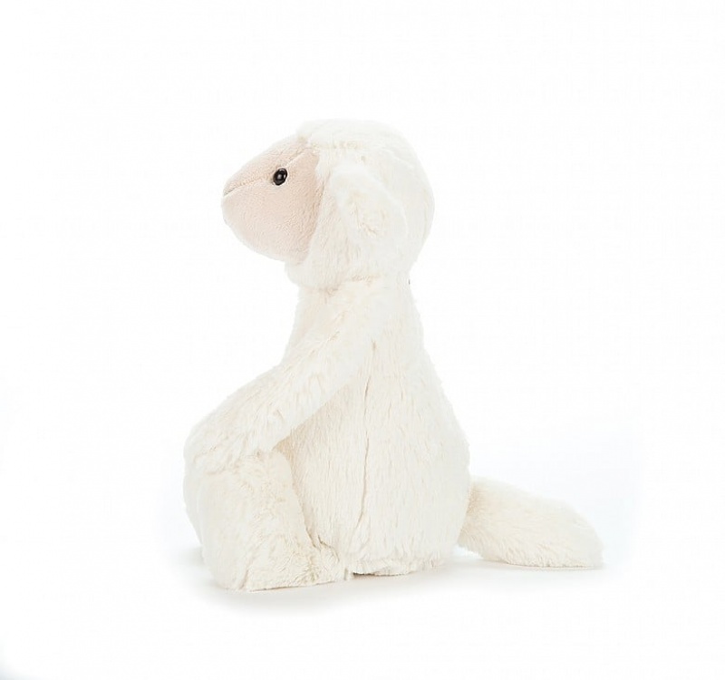 Jellycat Bashful Lamb Medium | 216357-ZDU