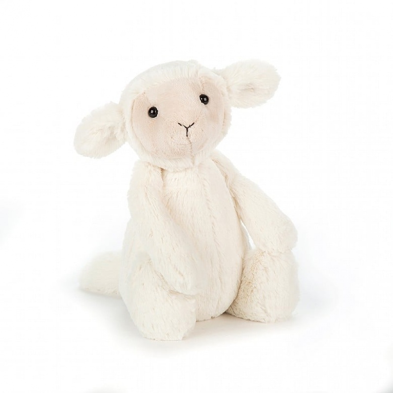 Jellycat Bashful Lamb Medium | 216357-ZDU