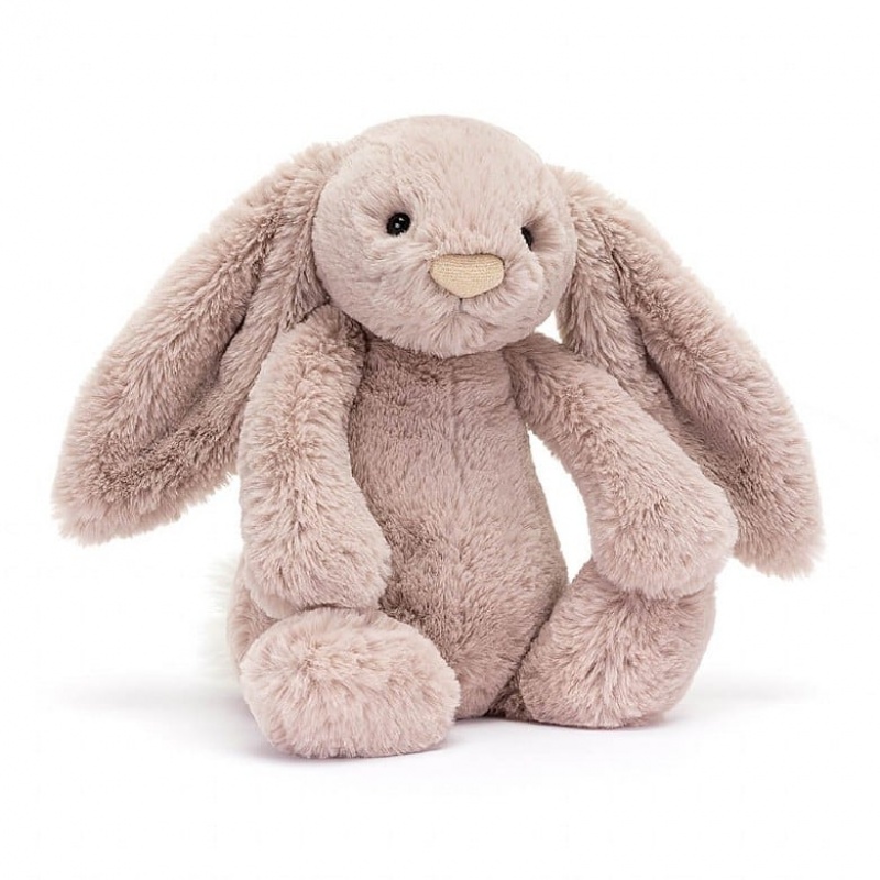 Jellycat Bashful Luxe Bunny Rosa Huge | 485260-SEG