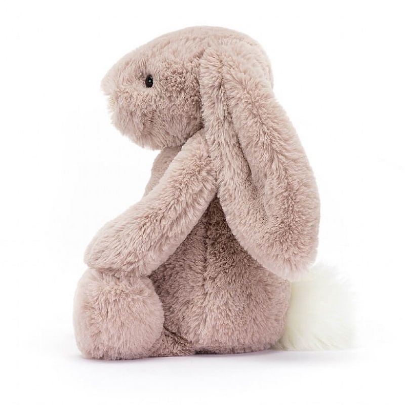 Jellycat Bashful Luxe Bunny Rosa Huge | 740985-OCL