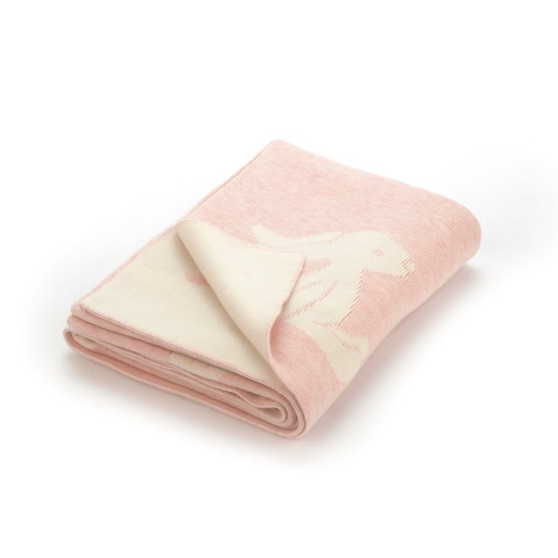 Jellycat Bashful Pink Bunny Blanket | 021759-RFV