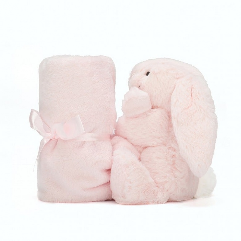 Jellycat Bashful Pink Bunny Soother | 576814-JLD