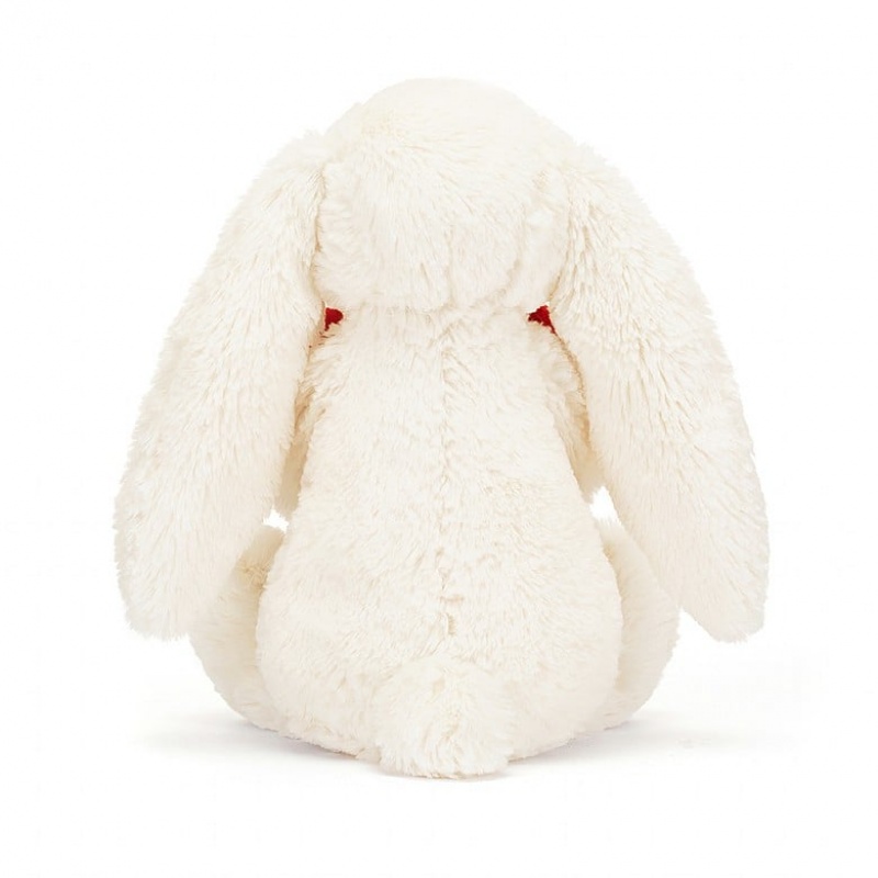 Jellycat Bashful Red Love Heart Bunny Medium | 862549-LTW