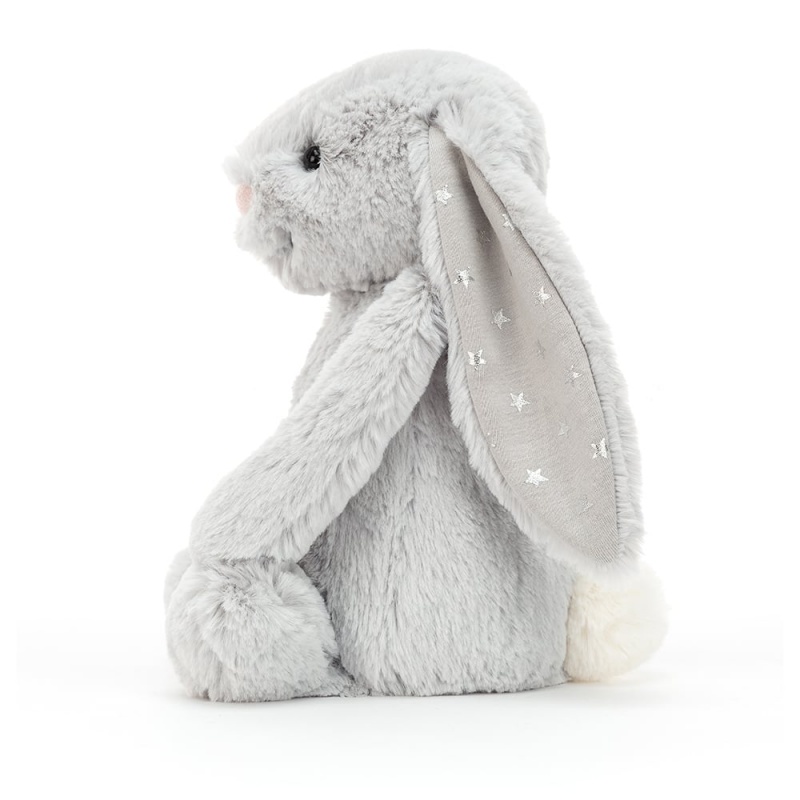 Jellycat Bashful Shimmer Bunny Medium | 417860-HGQ