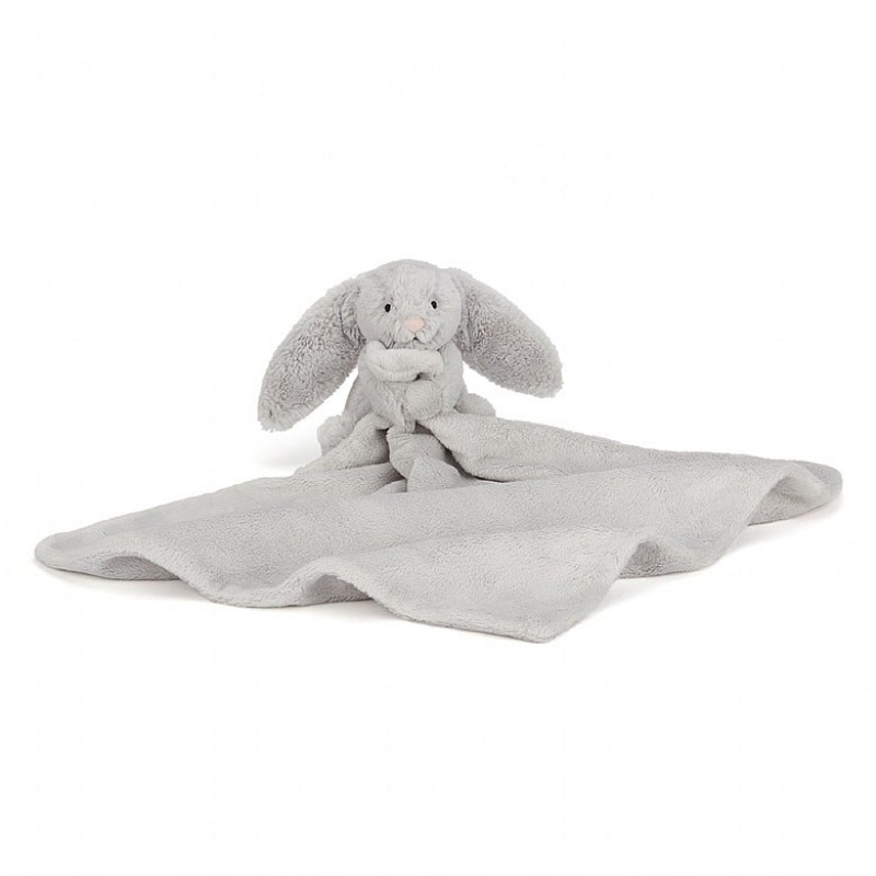 Jellycat Bashful Silver Bunny Soother | 056281-KCG