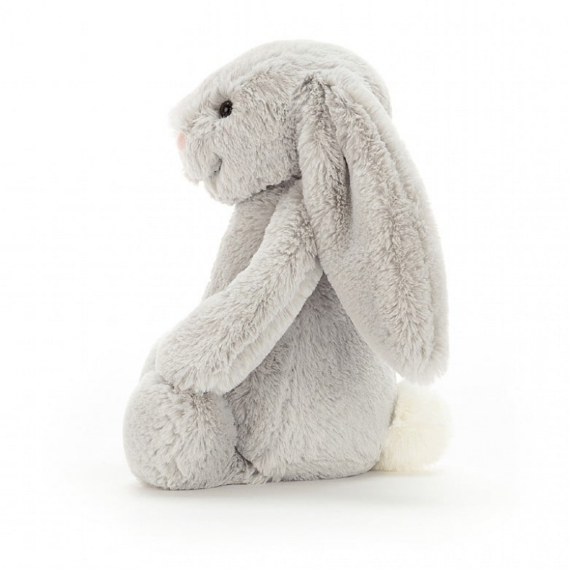 Jellycat Bashful Silver Bunny Tiny | 102395-VRZ