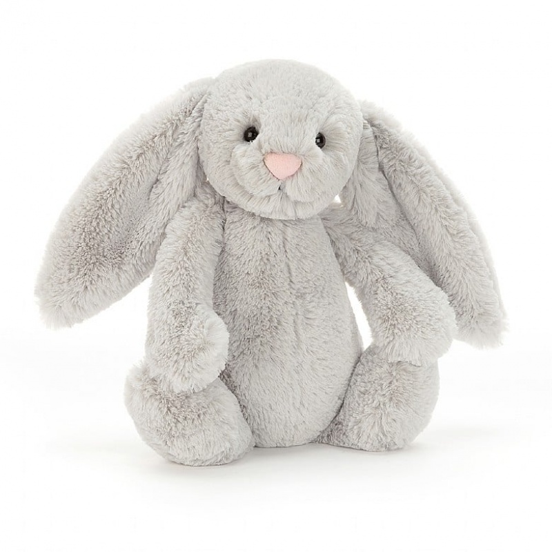 Jellycat Bashful Silver Bunny Tiny | 102395-VRZ