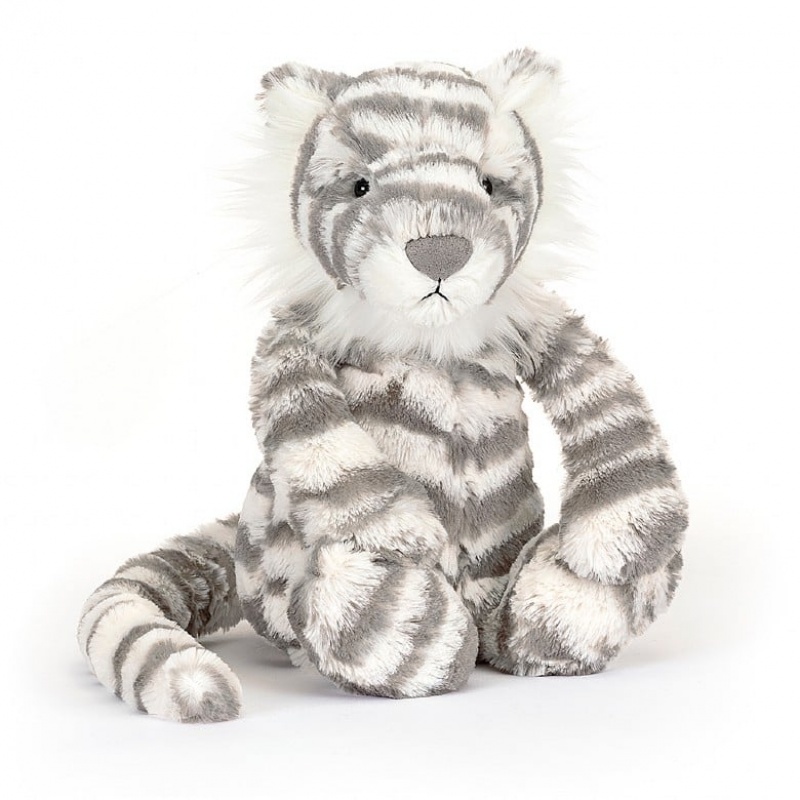 Jellycat Bashful Snow Tiger Huge | 259874-KGS