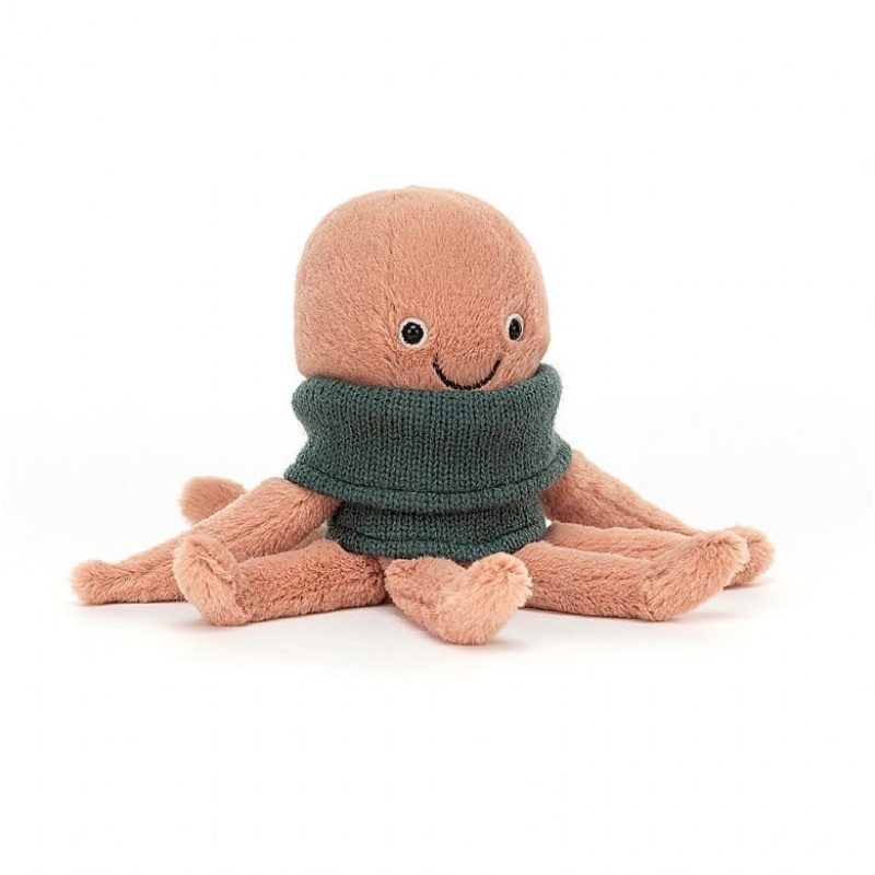 Jellycat Cozy Crew Octopus | 160273-QTR