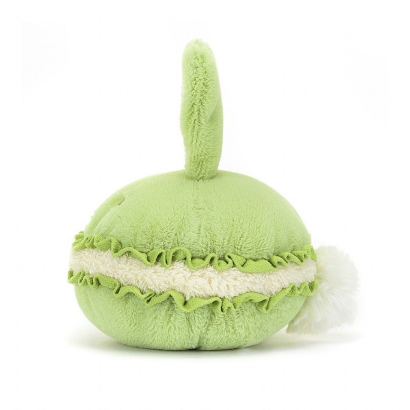 Jellycat Dainty Dessert Bunny Macaron | 610498-VRW