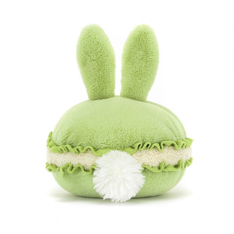 Jellycat Dainty Dessert Bunny Macaron | 610498-VRW