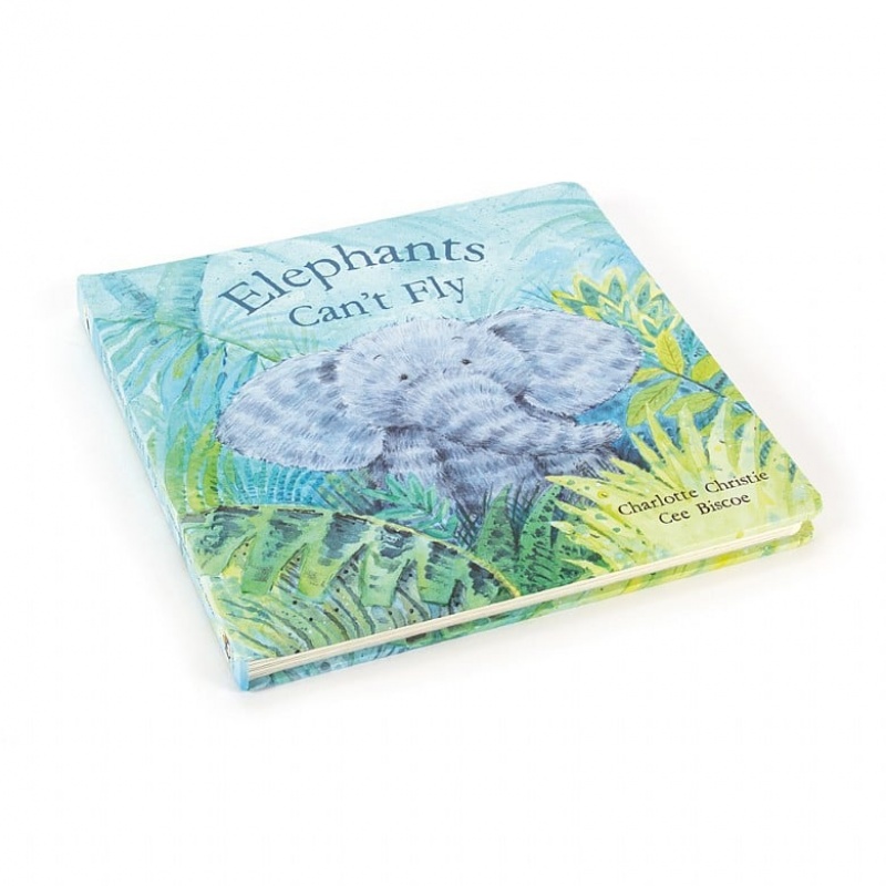 Jellycat Elephants Can't Fly Book | 637421-UIK