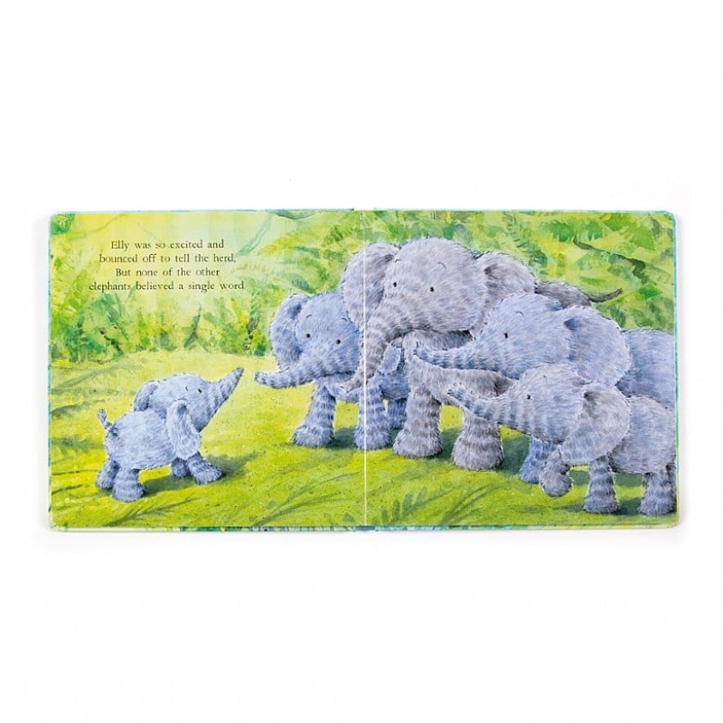 Jellycat Elephants Can't Fly Book | 637421-UIK