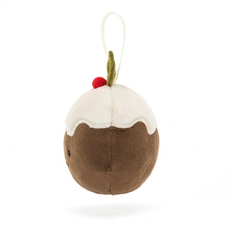 Jellycat Festive Folly Christmas Pudding | 754286-MJK