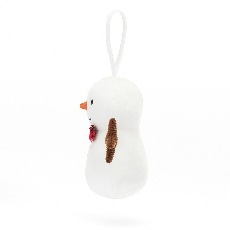 Jellycat Festive Folly Snowman | 954107-HFB