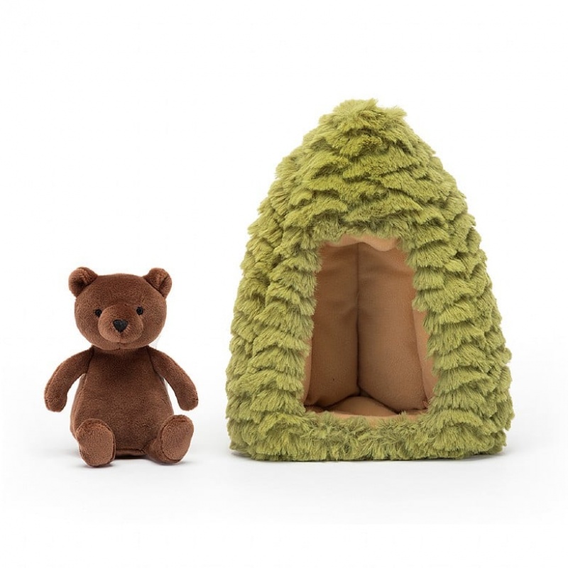 Jellycat Forest Fauna Bear | 518093-USF