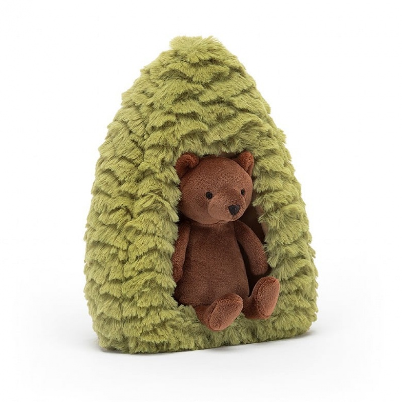 Jellycat Forest Fauna Bear | 518093-USF