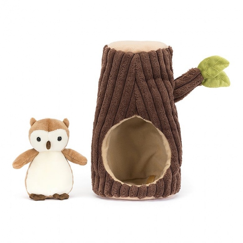 Jellycat Forest Fauna Owl | 176234-TWZ