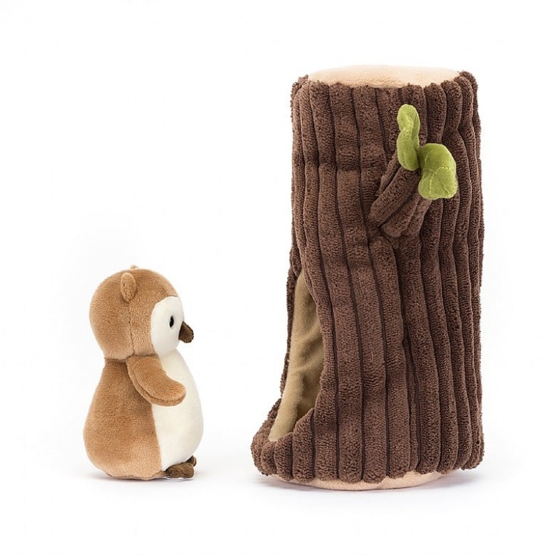 Jellycat Forest Fauna Owl | 176234-TWZ