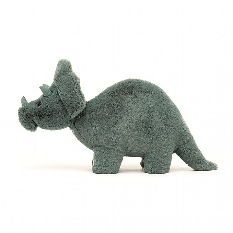 Jellycat Fossilly Triceratops Medium | 201658-XMJ