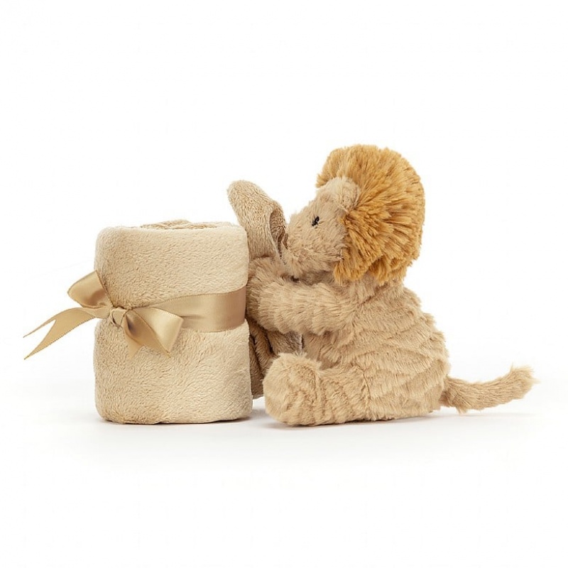 Jellycat Fuddlewuddle Lion Soother | 043126-WHQ