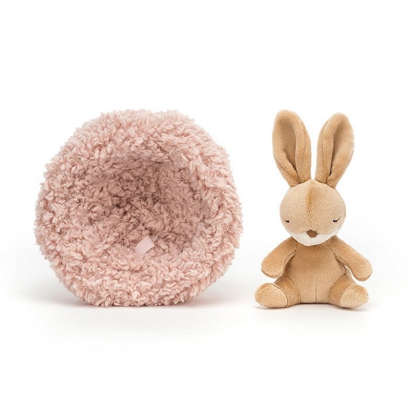 Jellycat Hibernating Bunny | 014625-NUD