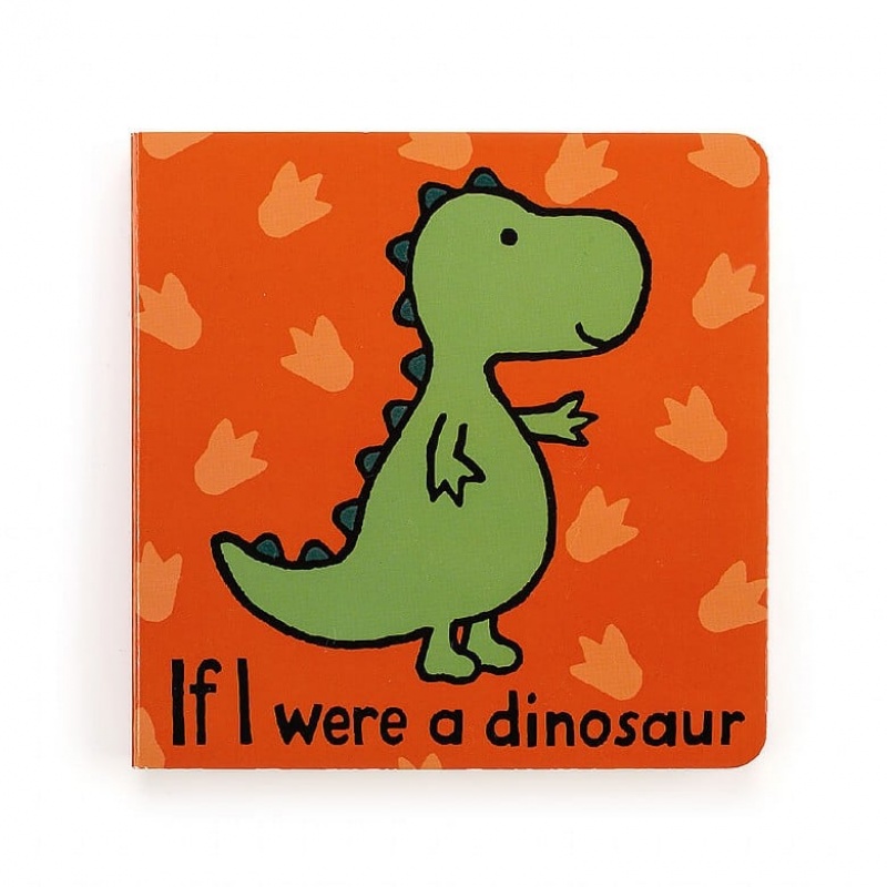 Jellycat If I Were A Dinosaur Book | 329076-MPT