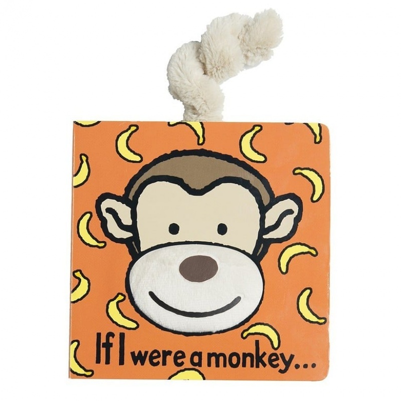 Jellycat If I Were A Monkey Book | 904231-POD