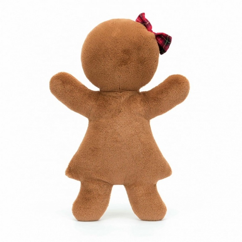 Jellycat Jolly Gingerbread Ruby Large | 072469-TQG