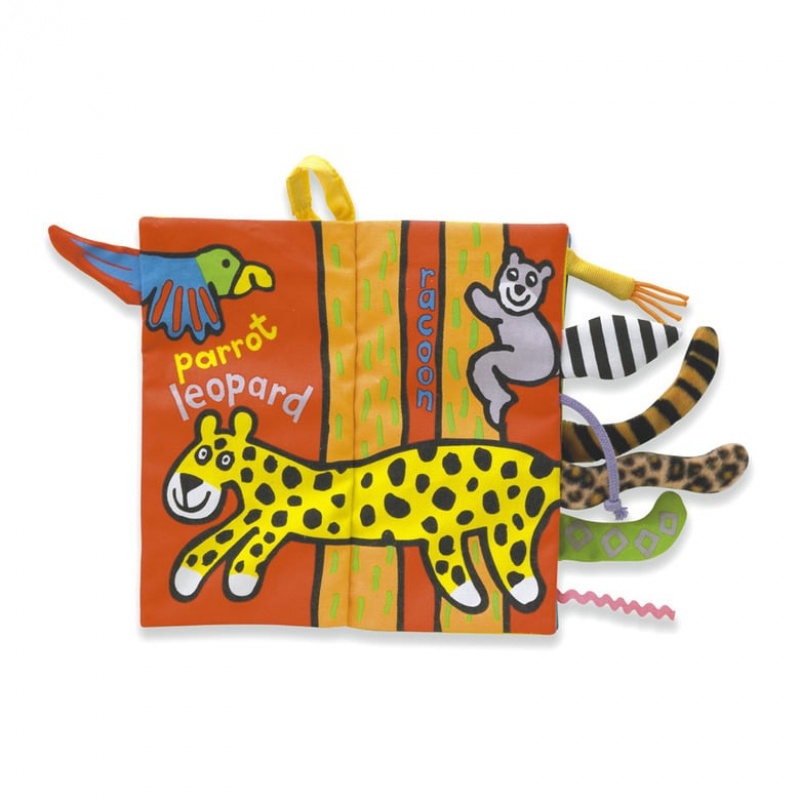 Jellycat Jungly Tails Book | 513649-NXK