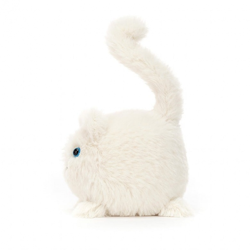 Jellycat Kitten Caboodle Cream | 103692-ZTJ